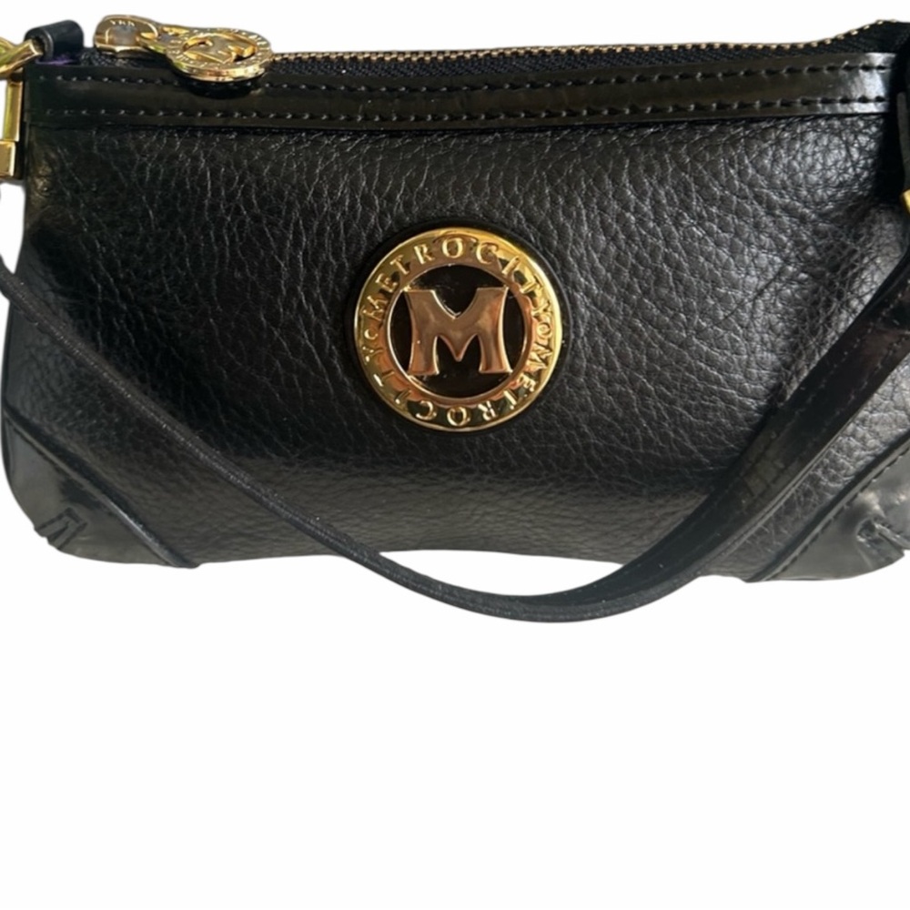 METRO Leather Wristlet Clutch Excellent Condition - Picture 4 of 9